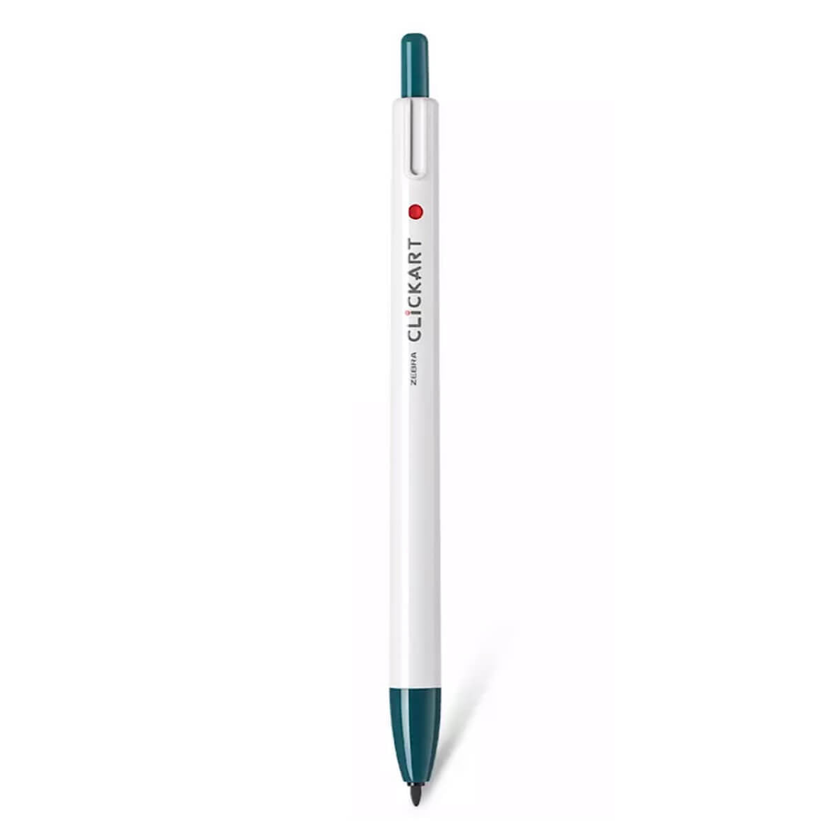 Zebra ClickArt Retractable Marker Pen - Green Black