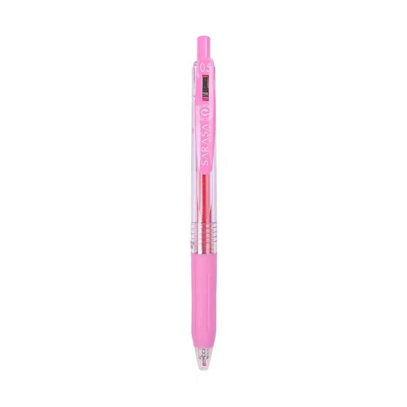 Zebra Sarasa Push Clip Gel Pen - 0.5 mm - Light Pink