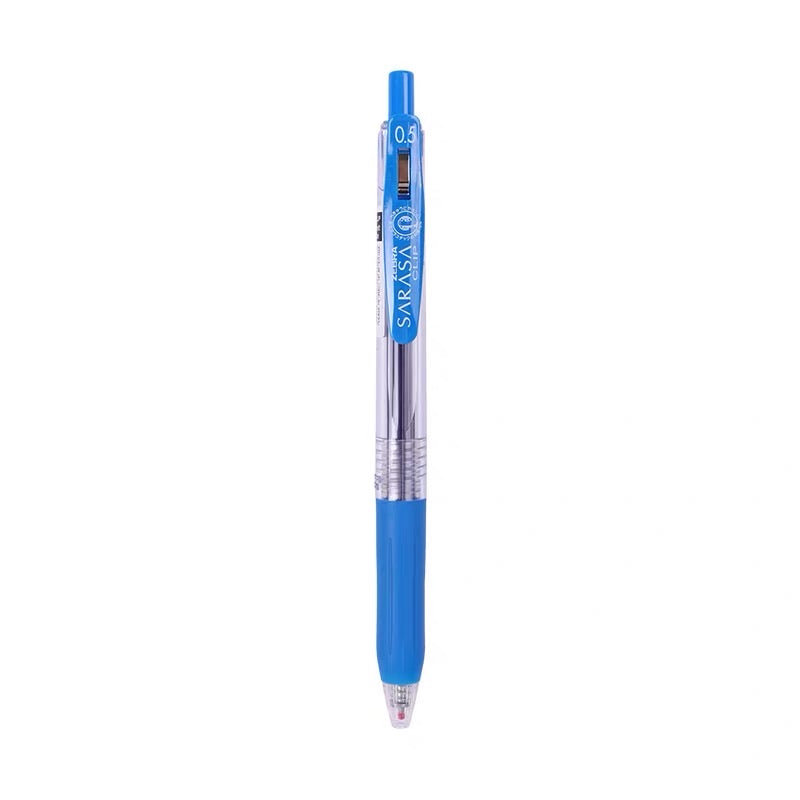 Zebra Sarasa Push Clip Gel Pen - 0.5 mm - Cobalt Blue