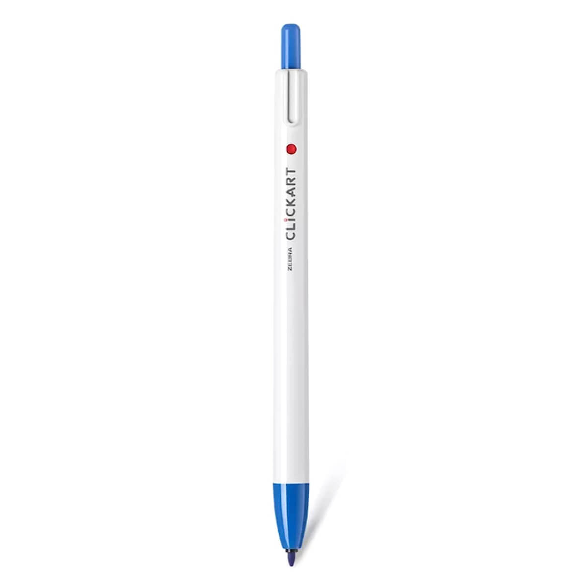 Zebra ClickArt Retractable Marker Pen - Pale Blue