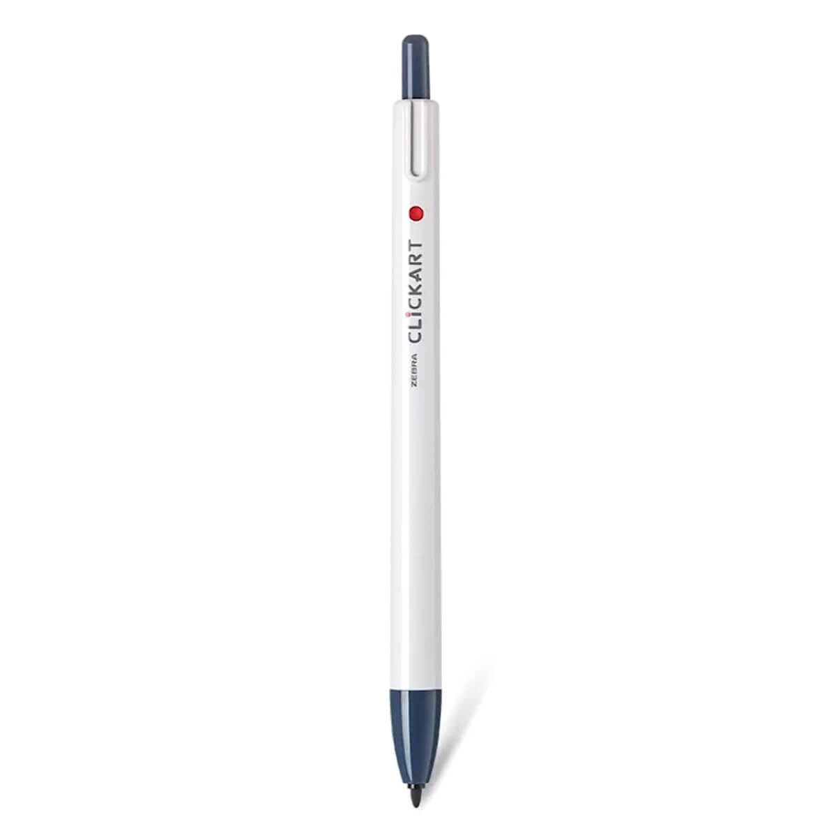 Zebra ClickArt Retractable Marker Pen - Smoky Blue