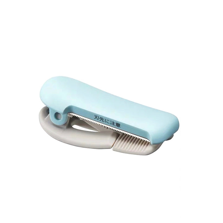 Kokuyo Karu Cut Washi Tape Cutter - Clip - 20-25 mm - Light Blue