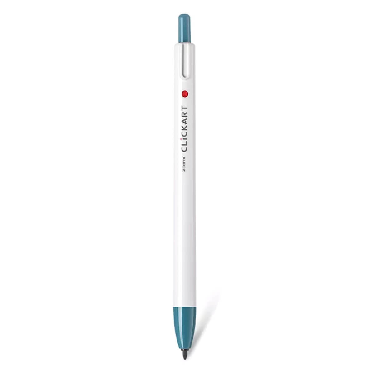 Zebra ClickArt Retractable Marker Pen - Turquoise Blue