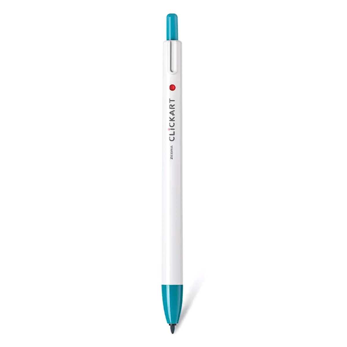 Zebra ClickArt Retractable Marker Pen - Blue Green