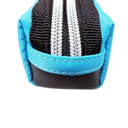 Raymay Fujii Double Zipper Color Pencil Case - Black