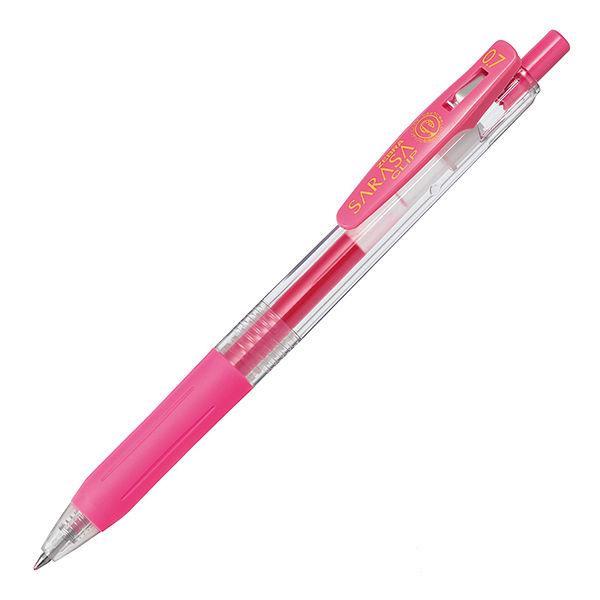 Zebra Sarasa Push Clip Gel Pen - 0.7 mm - Pink