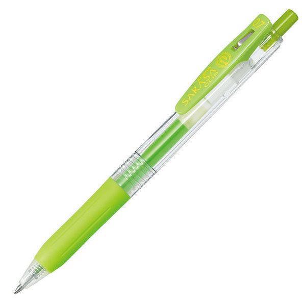 Zebra Sarasa Push Clip Gel Pen - 0.7 mm - Light Green