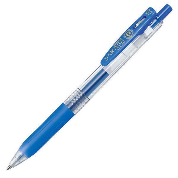 Zebra Sarasa Push Clip Gel Pen - 0.7 mm - Pale Blue