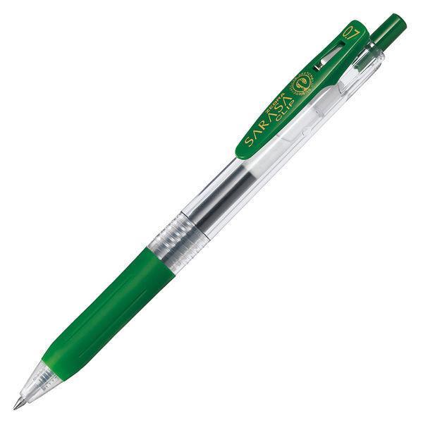 Zebra Sarasa Push Clip Gel Pen - 0.7 mm - Viridian